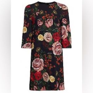 Dolce & Gabba floral print A line Shift Dress